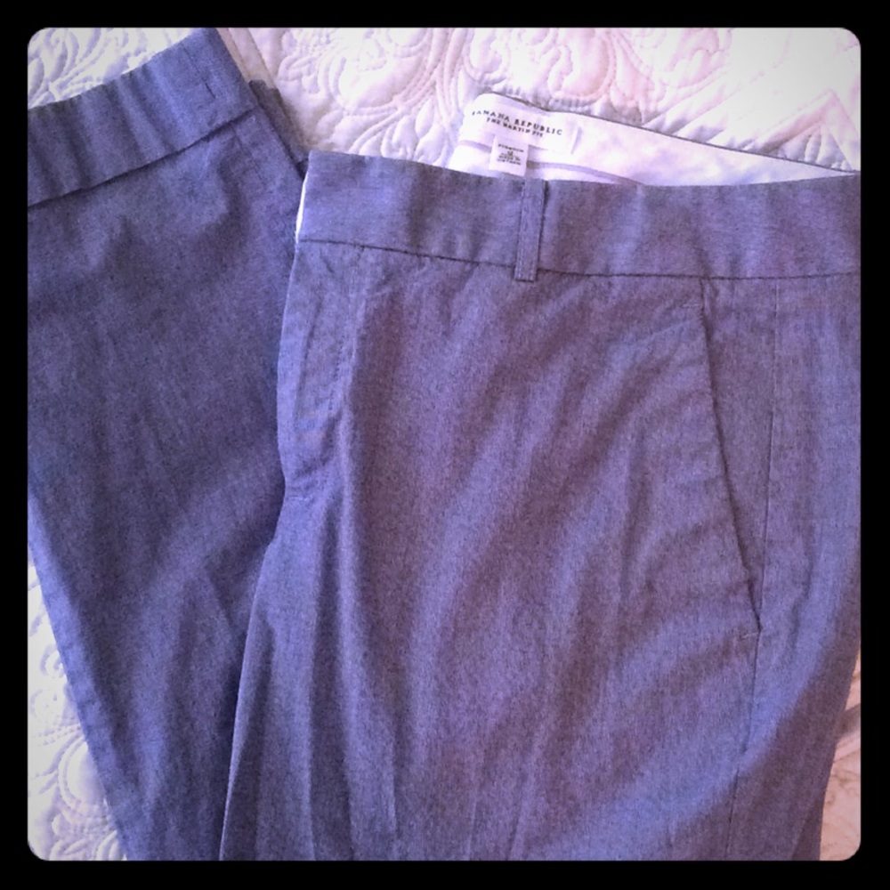 Crop pants by Banana Republic